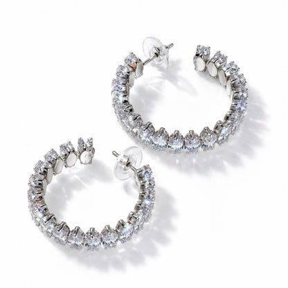 Céleste Hoop Earrings
