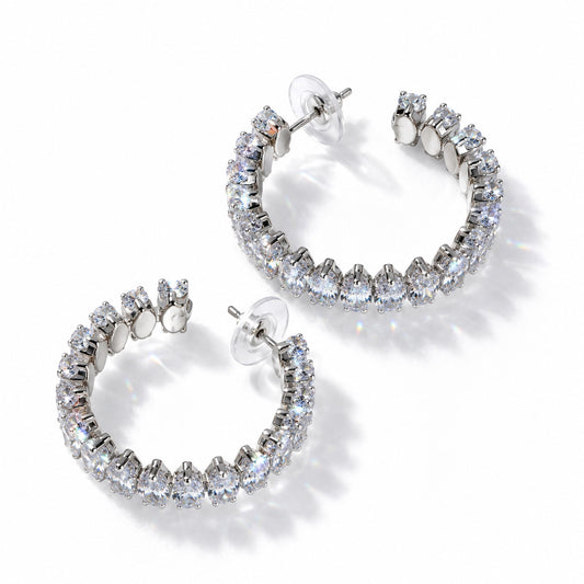 Céleste Hoop Earrings